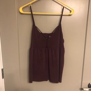 Soft & Sexy maroon tank